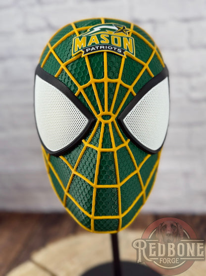 Green & Yellow Web Slinger Mask