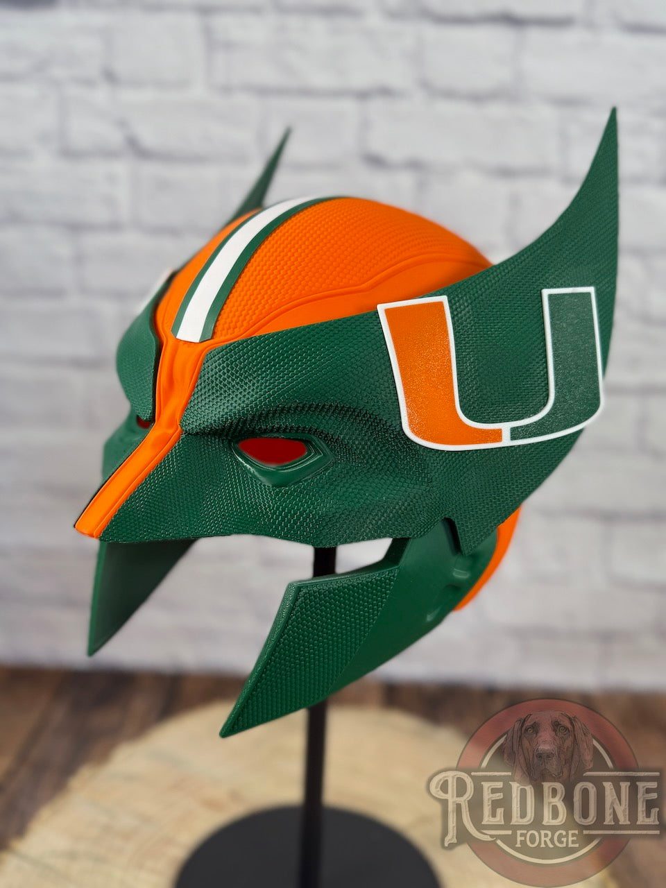 Miami-Inspired Orange & Green Mutant Cowl