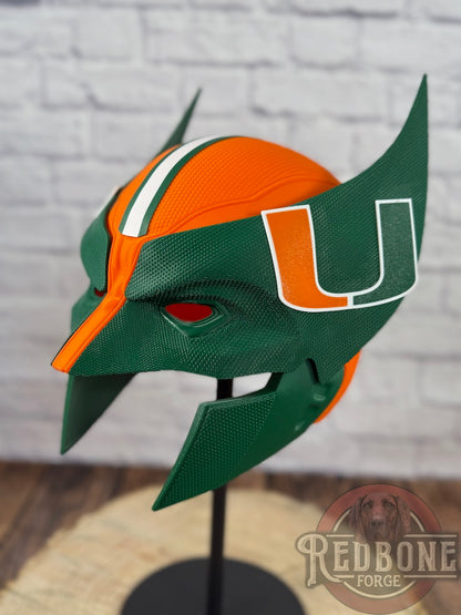 Miami-Inspired Orange & Green Mutant Cowl