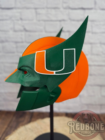 Miami-Inspired Orange & Green Mutant Cowl