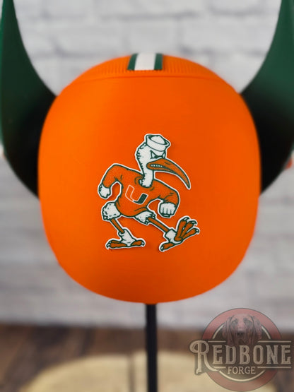 Miami-Inspired Orange & Green Mutant Cowl