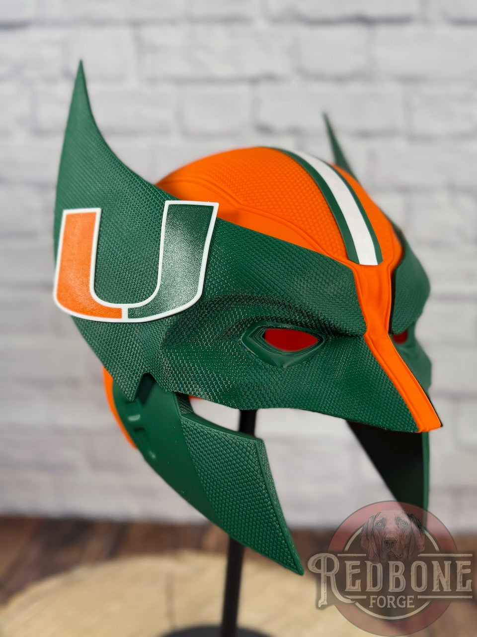 Miami-Inspired Orange & Green Mutant Cowl