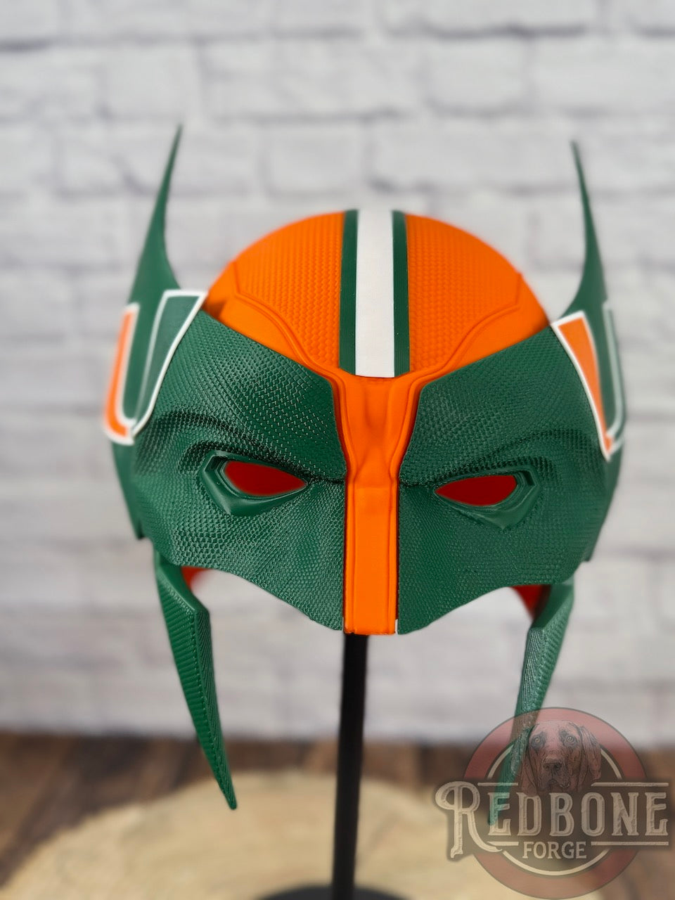 Miami-Inspired Orange & Green Mutant Cowl