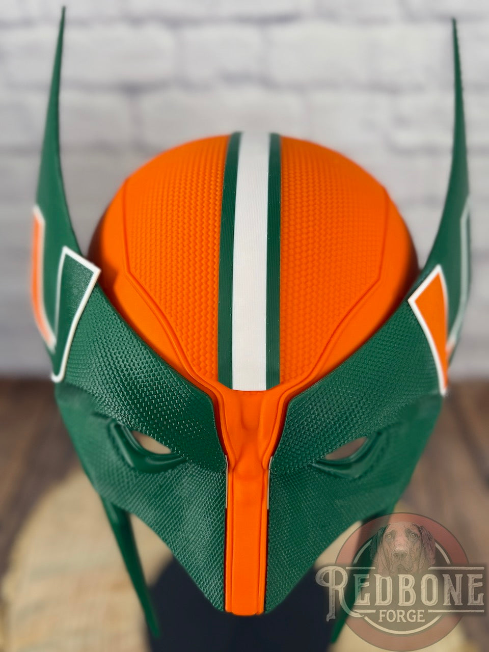 Miami-Inspired Orange & Green Mutant Cowl