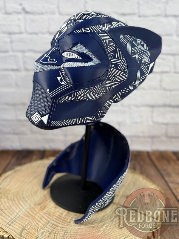 Dallas Cowboys Black Panther 3D Printed Helmet
