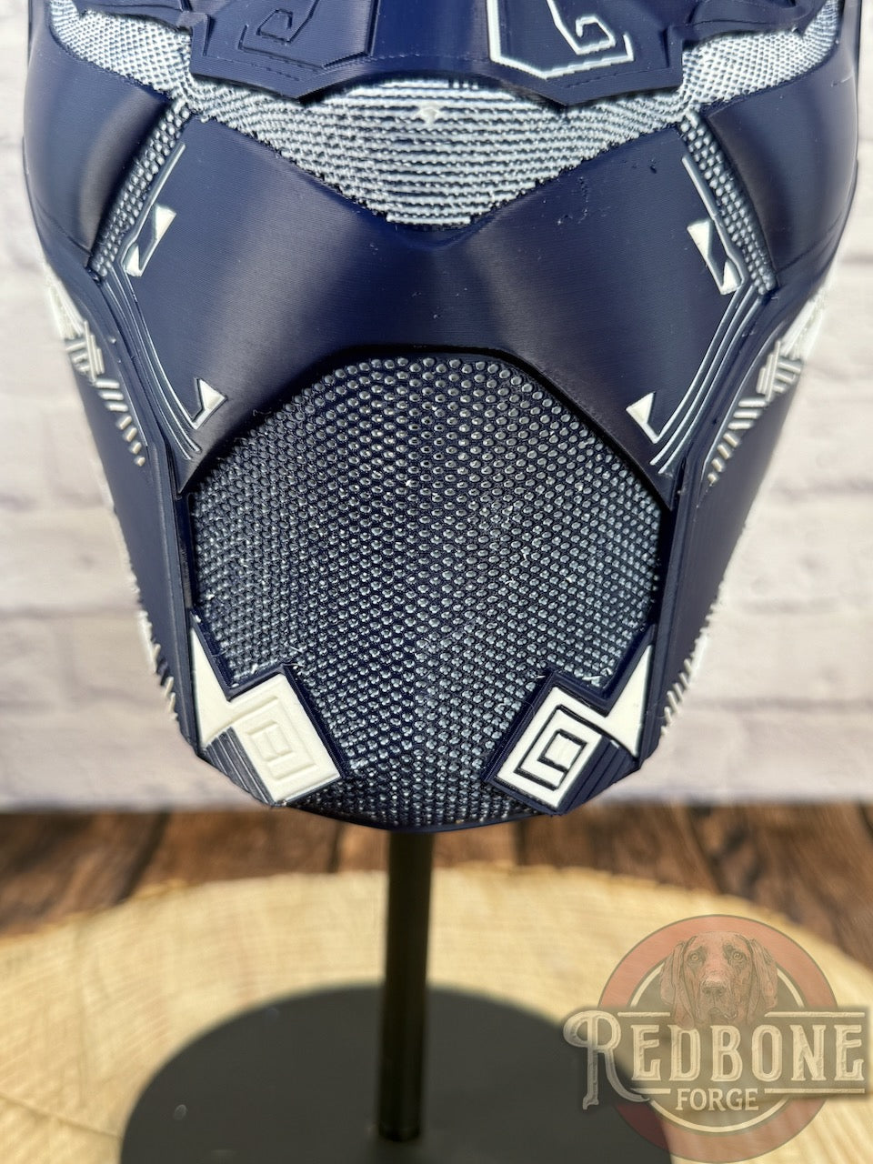 Dallas Cowboys Black Panther 3D Printed Helmet