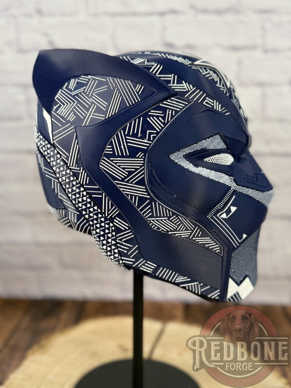 Dallas Cowboys Black Panther 3D Printed Helmet