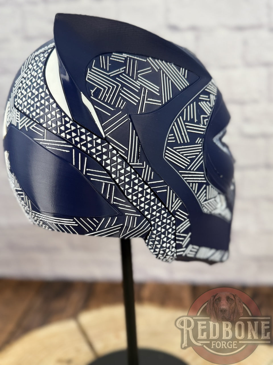Dallas Cowboys Black Panther 3D Printed Helmet