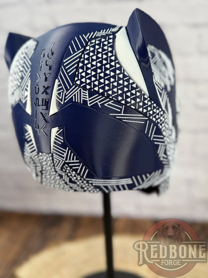 Dallas Cowboys Black Panther 3D Printed Helmet