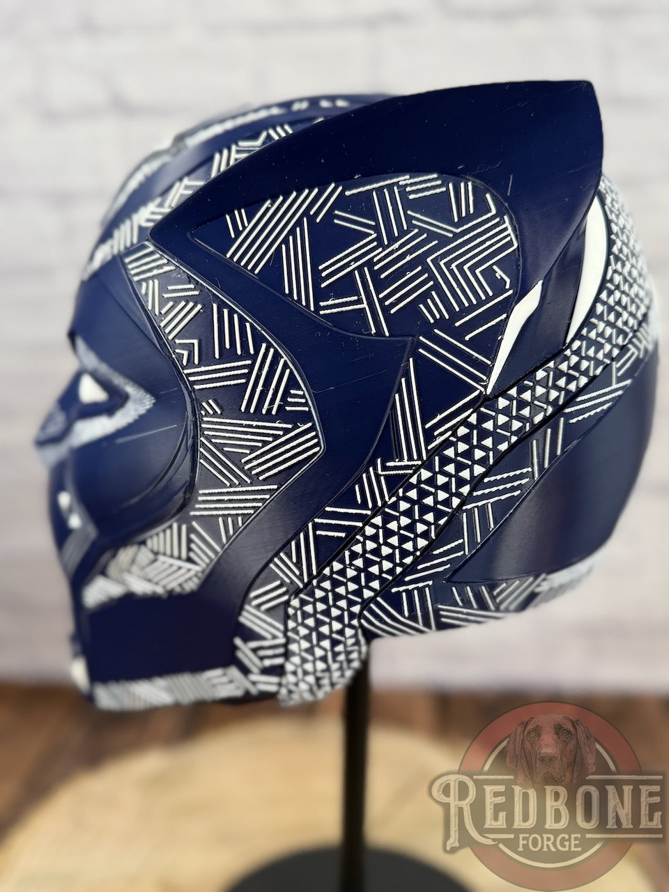 Dallas Cowboys Black Panther 3D Printed Helmet