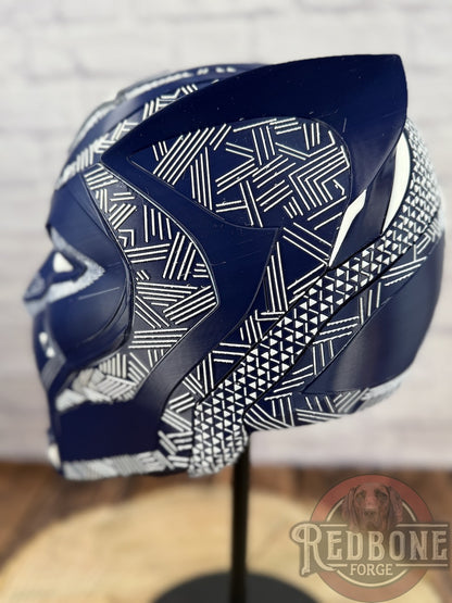 Dallas Cowboys Black Panther 3D Printed Helmet
