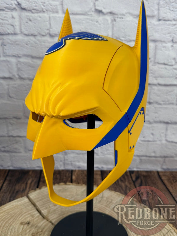 St. Louis Blues Batman 3D Printed Helmet