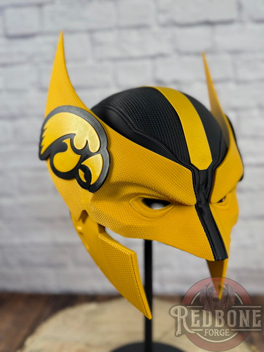 Iowa-Inspired Black & Gold Mutant Cowl