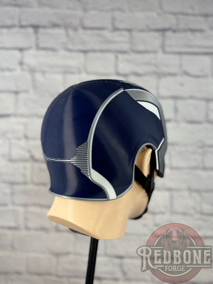 Custom Captain America Helmet