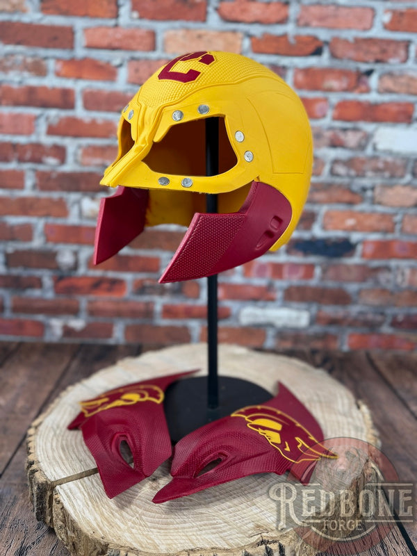Usc Trojans Wolverine 3D Printed Helmet