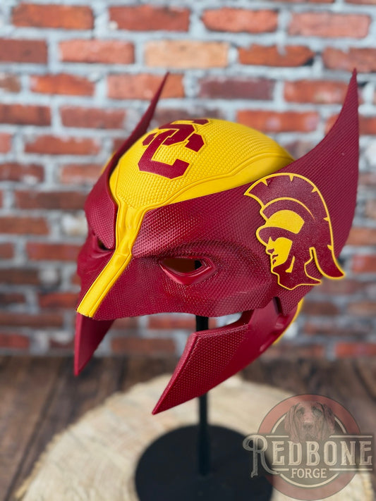 Southern California-Inspired Garnet & Gold Mutant Cowl