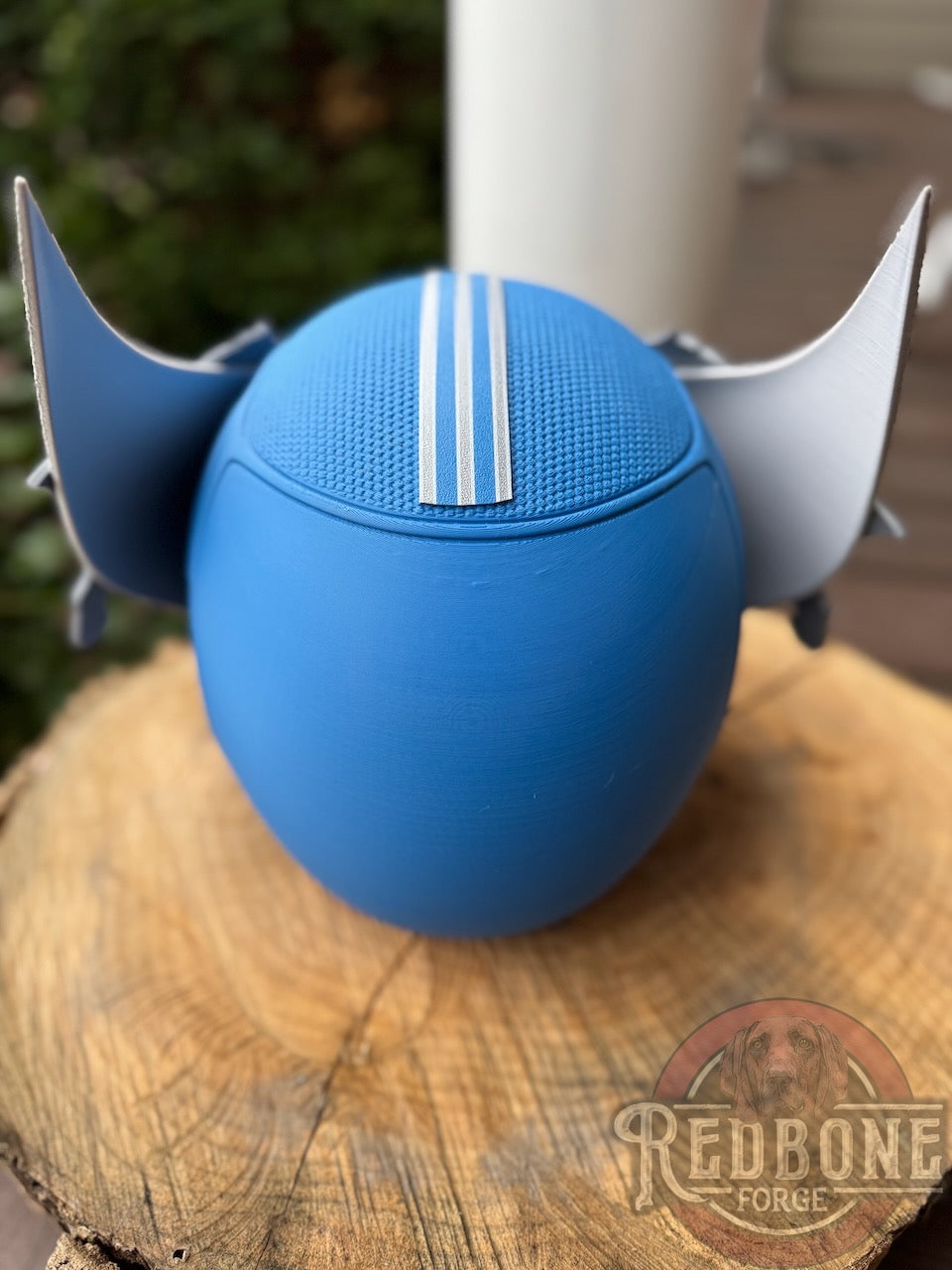 Detroit-Inspired Silver & Blue Mutant Cowl