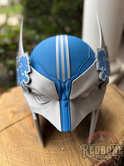 Detroit-Inspired Silver & Blue Mutant Cowl