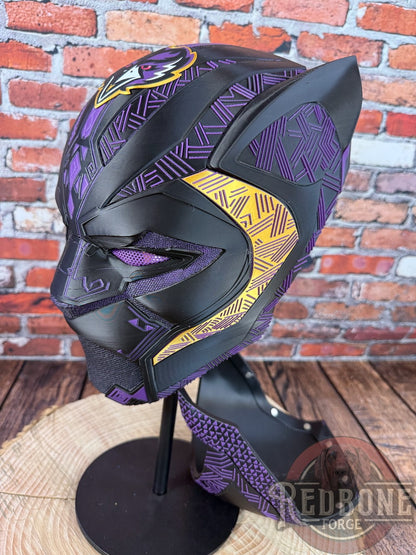 Baltimore Ravens Black Panther Helmet