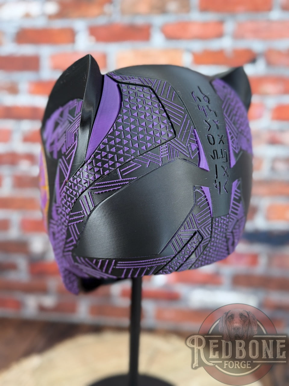 Baltimore Ravens Black Panther Helmet