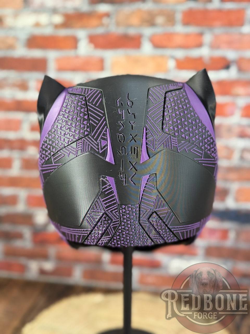 Baltimore Ravens Black Panther Helmet