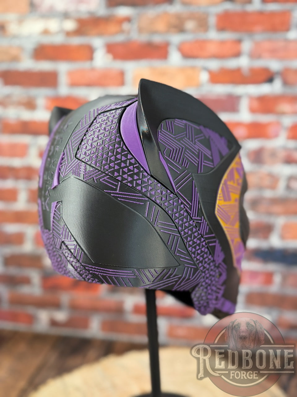 Baltimore Ravens Black Panther Helmet