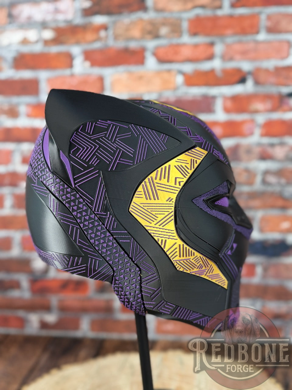 Baltimore Ravens Black Panther Helmet