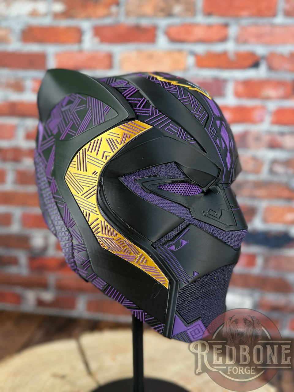 Baltimore Ravens Black Panther Helmet