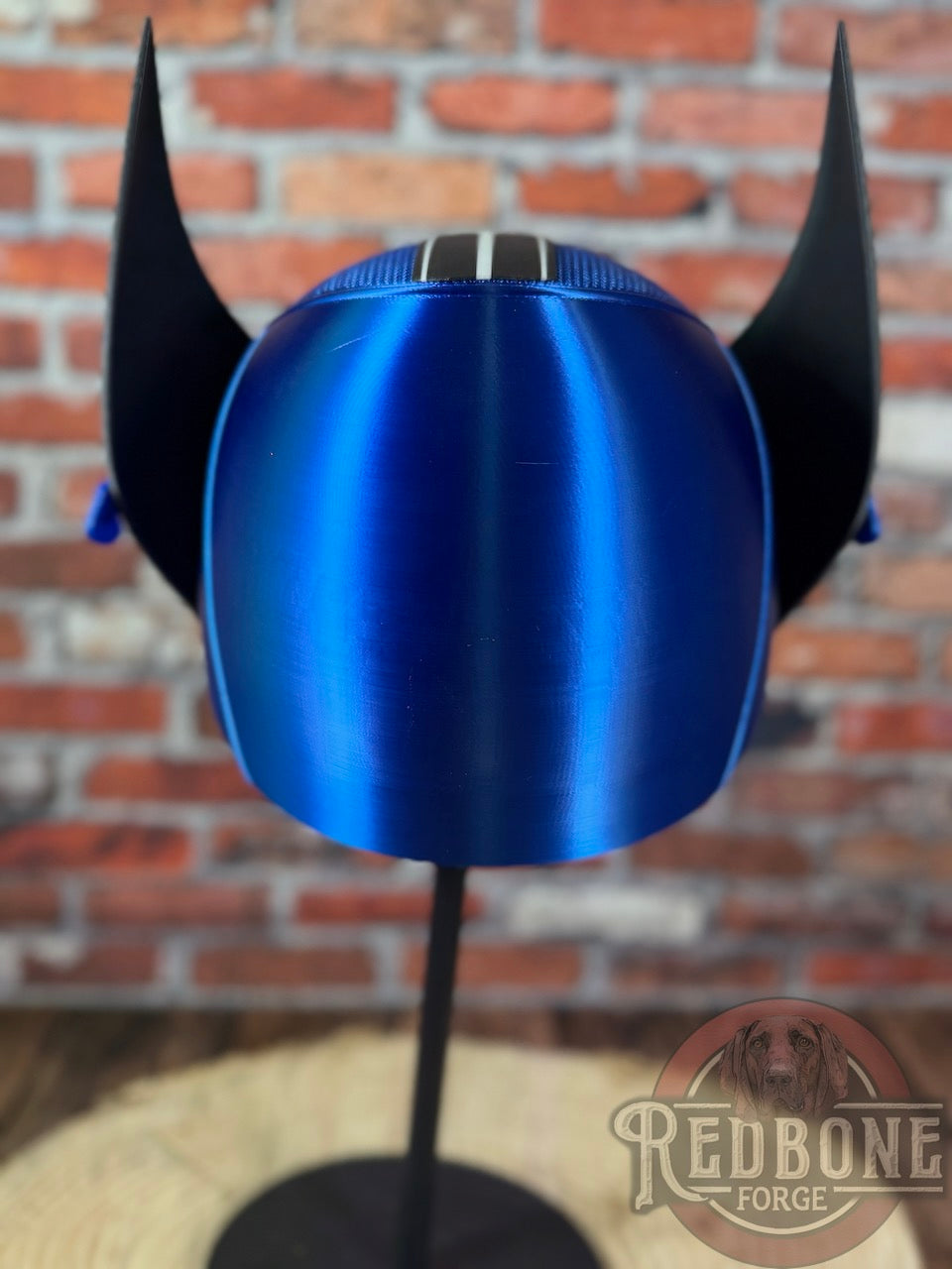 Detroit Lions Black & Blue Metallic Wolverine