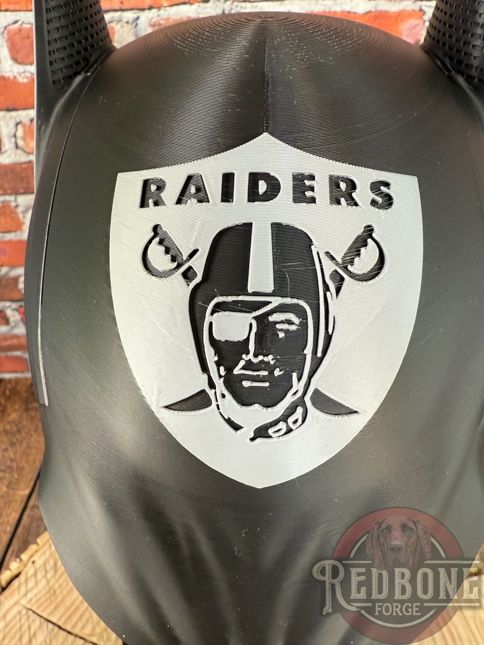 Las Vegas Raiders Dark Knight Batman Helmet
