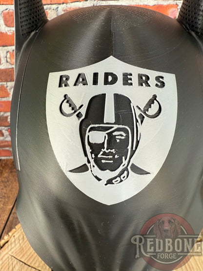 Las Vegas Raiders Dark Knight Batman Helmet