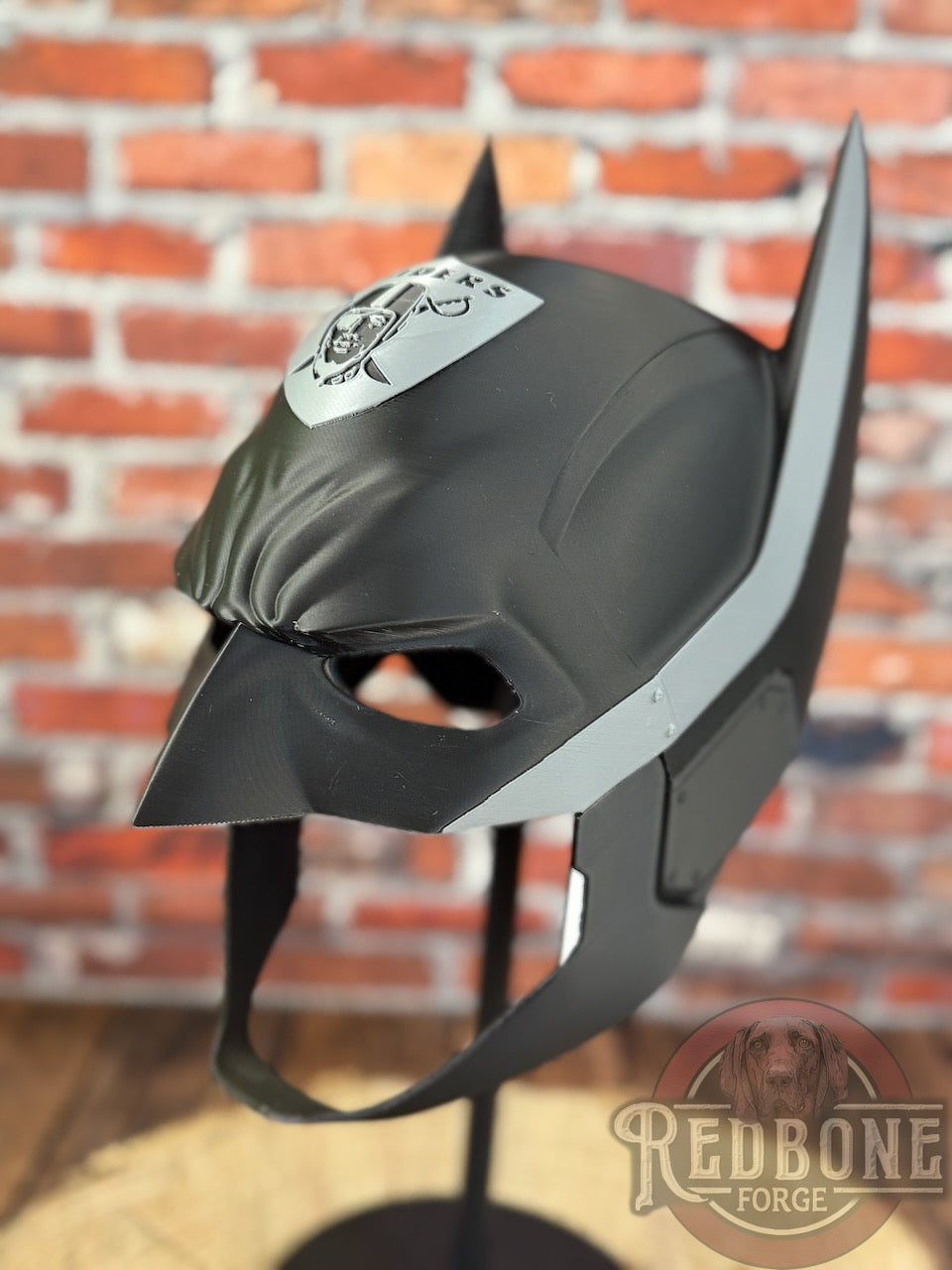 Las Vegas Raiders Dark Knight Batman Helmet