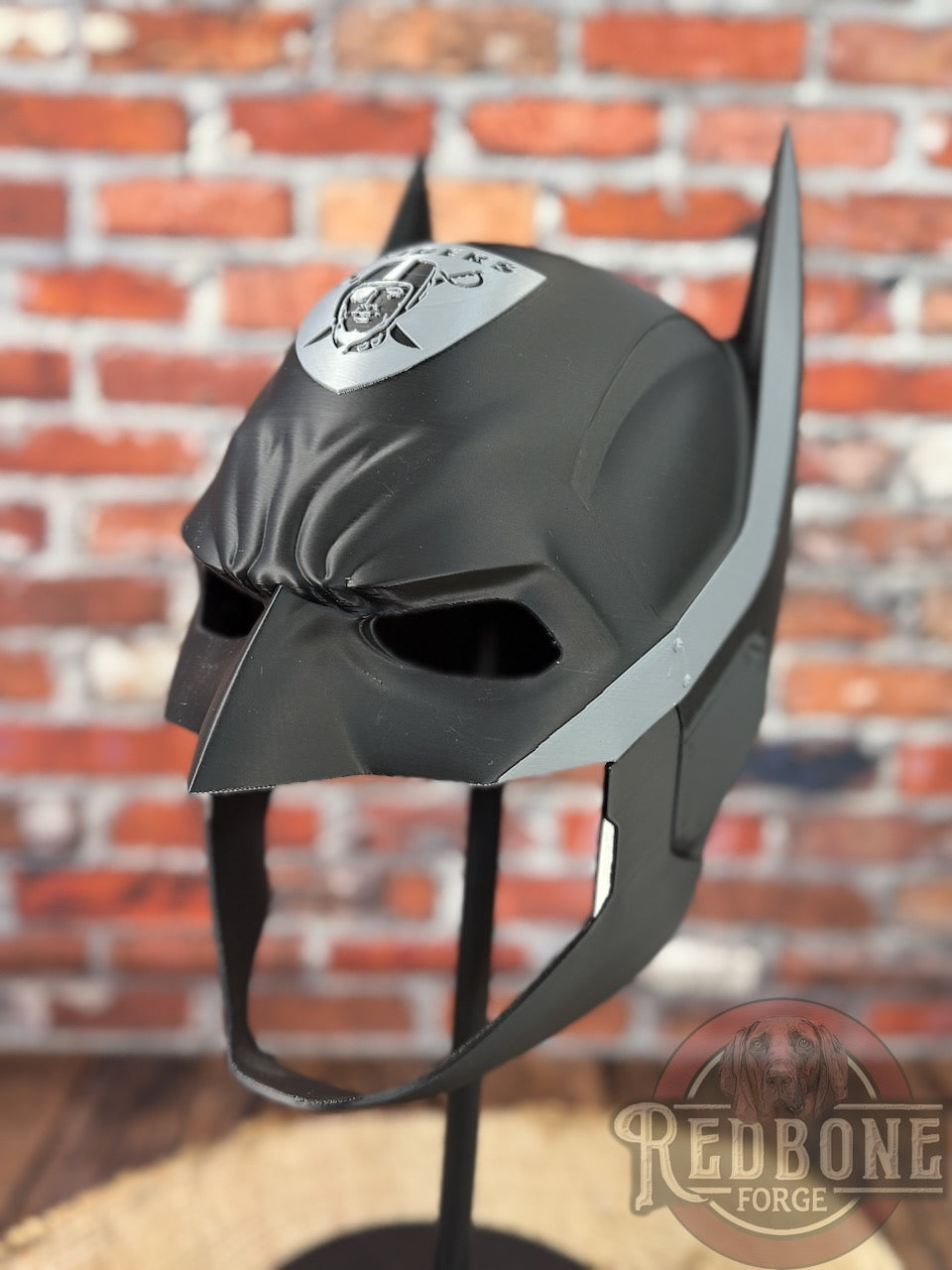 Las Vegas Raiders Dark Knight Batman Helmet