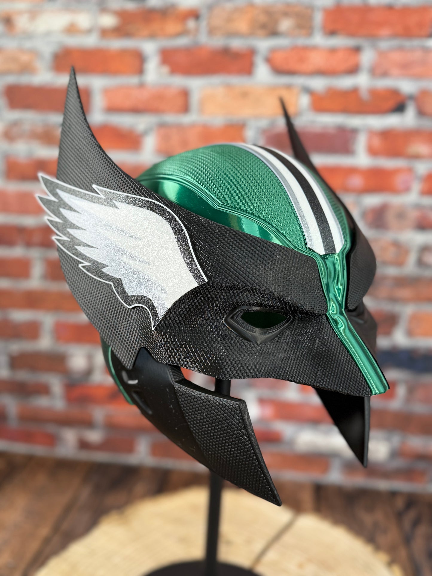 Custom Designed Mutant Cowl Helmet