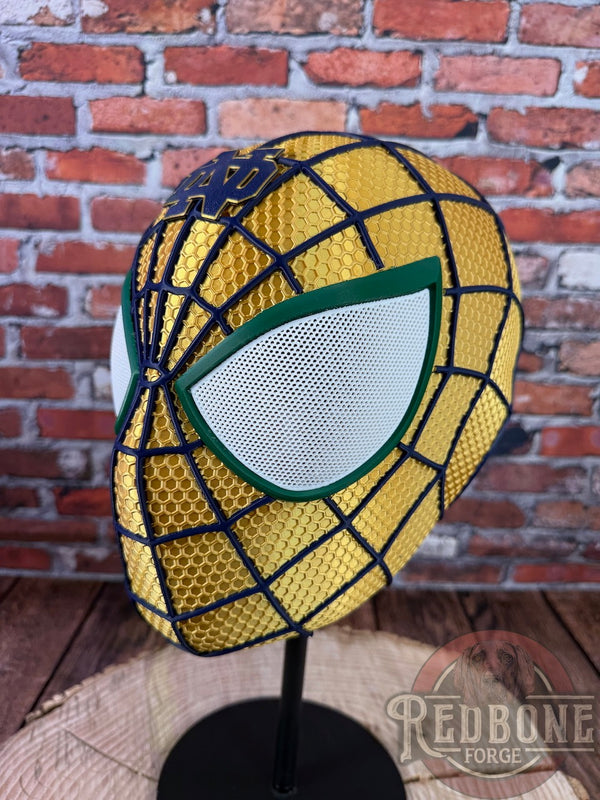 Notre Dame Spiderman 3D Printed Helmet