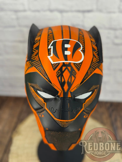 Cincinnati Bengals Black Panther Helmet
