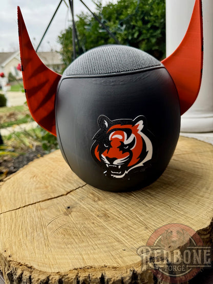 Cincinnati-Inspired Orange & Black Stripes Mutant Cowl