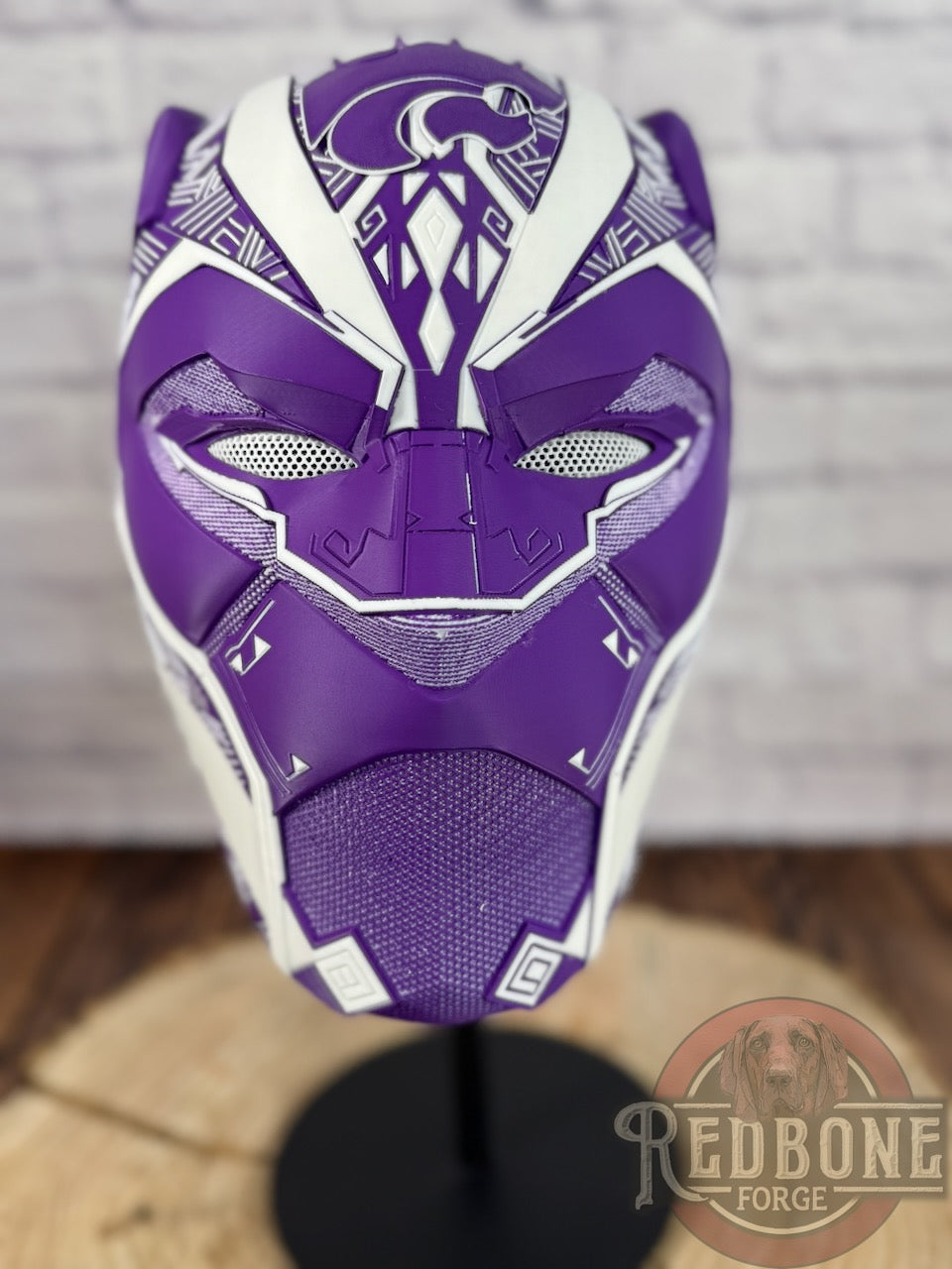 Kansas State Wildcats Black Panther Helmet