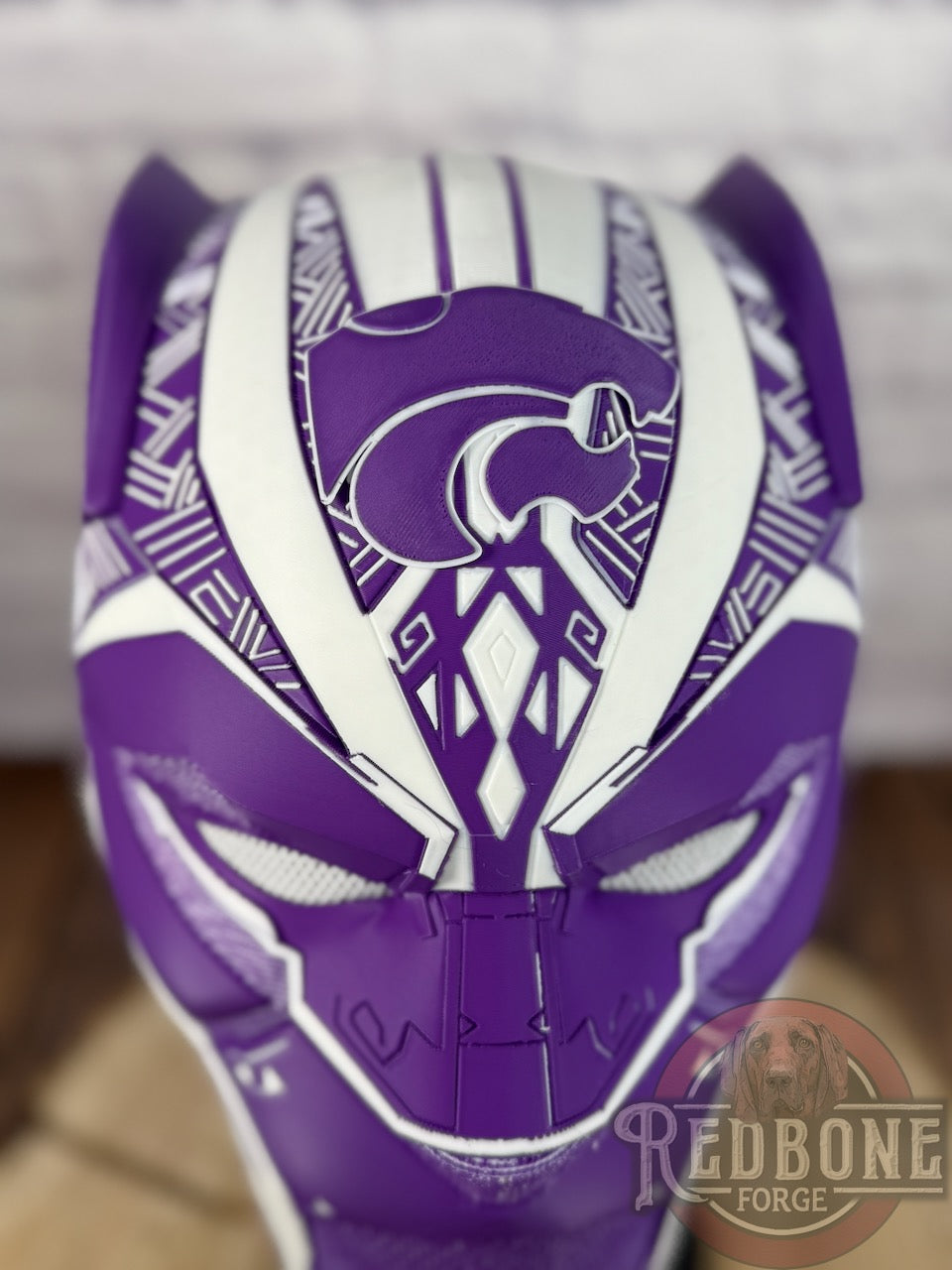 Kansas State Wildcats Black Panther Helmet
