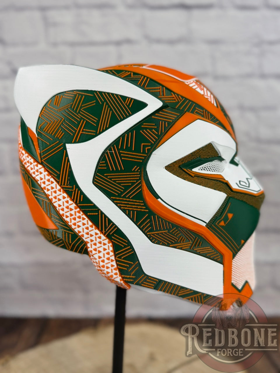 Miami Hurricanes Black Panther Helmet