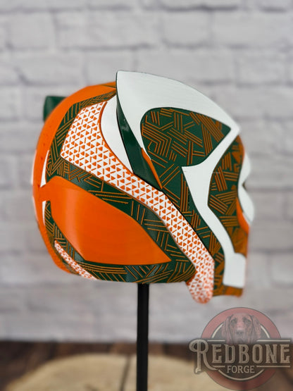 Miami Hurricanes Black Panther Helmet