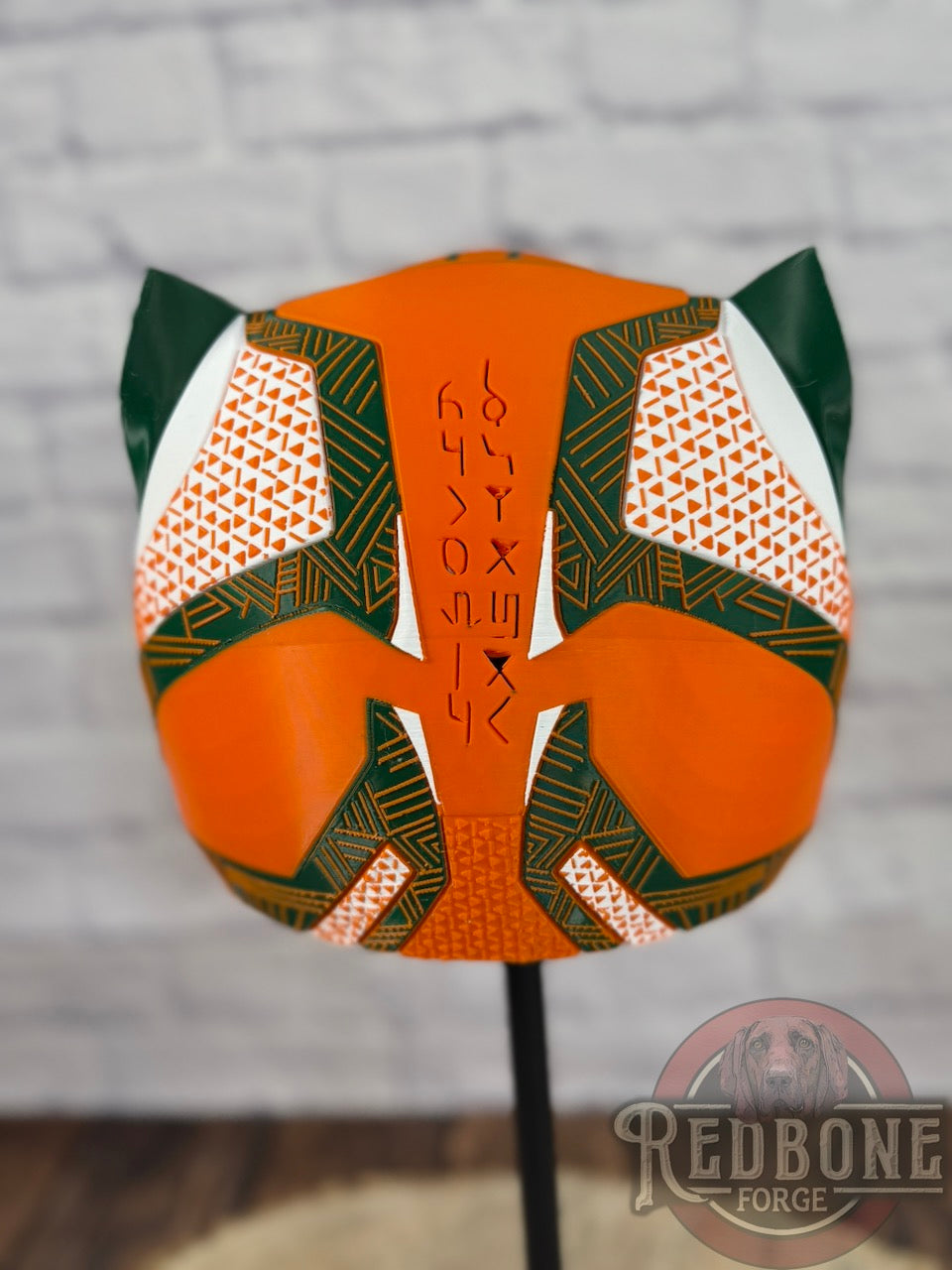 Miami Hurricanes Black Panther Helmet