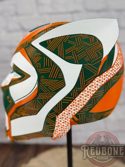 Miami Hurricanes Black Panther Helmet