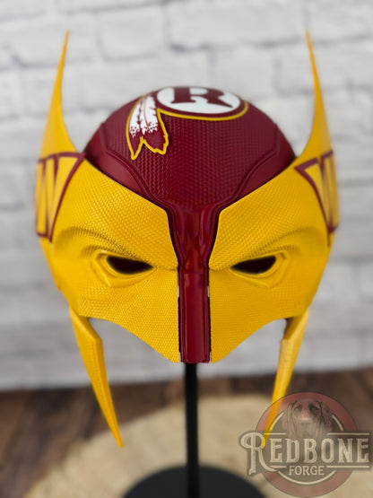 Washington-Inspired Red & Gold Mutant Cowl