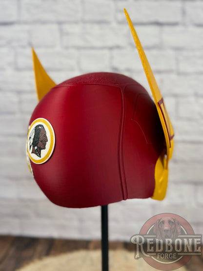 Washington-Inspired Red & Gold Mutant Cowl