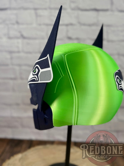 Seattle-Inspired Green & Navy Seattle Mutant Cowl