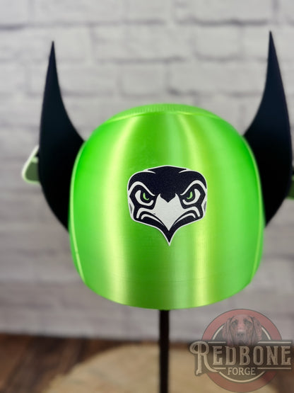 Seattle Seahawks Metallic Wolverine 3D Printed Helmet