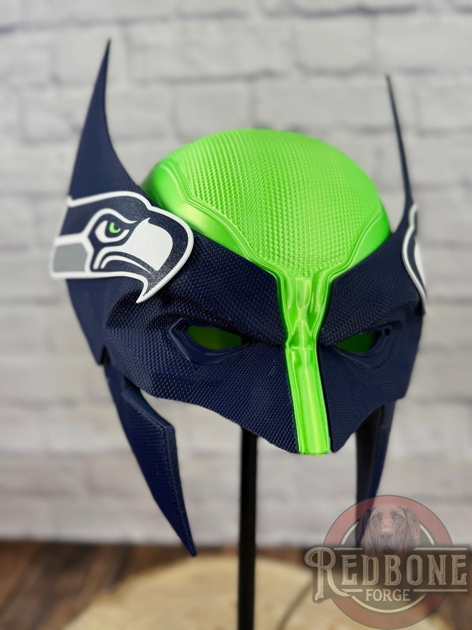 Seattle-Inspired Green & Navy Seattle Mutant Cowl