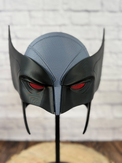 X-Force Grey & Black Mutant Cowl Helmet