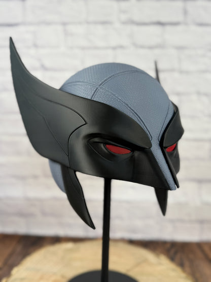 X-Force Grey & Black Mutant Cowl Helmet
